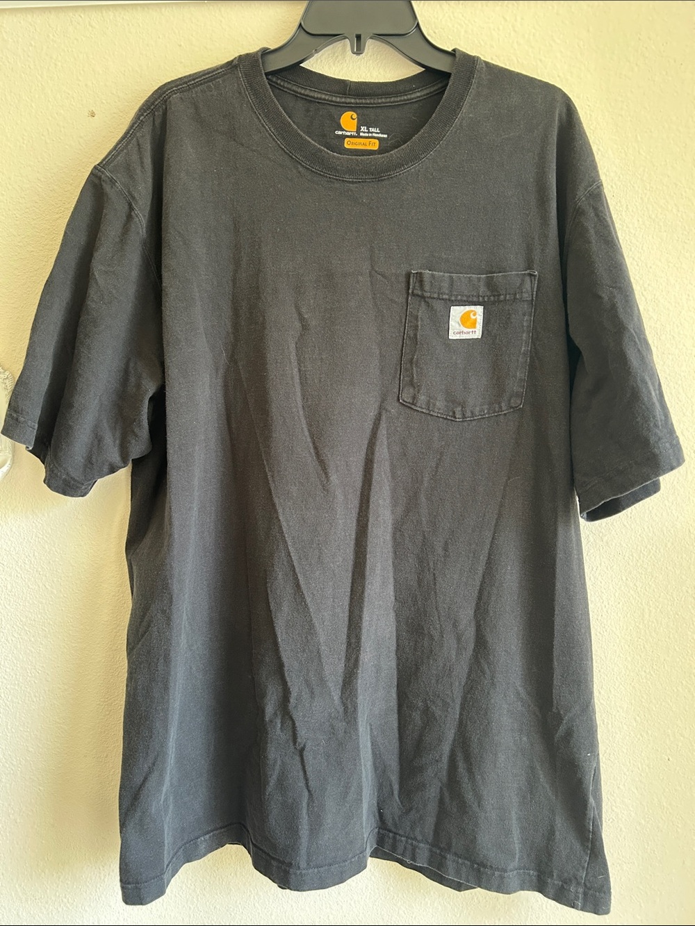 Carhartt Black Pocket Tee